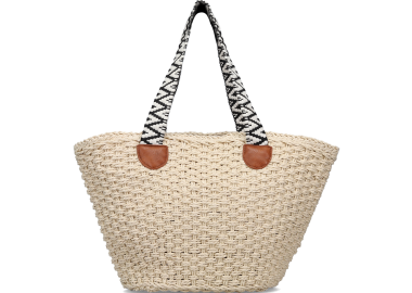 Ψάθινη τσάντα ώμου - MIGATO - 