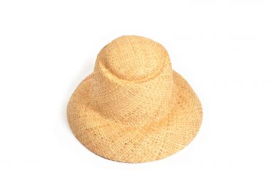 Ψάθινο καπέλο bucket - MAT FASHION - 