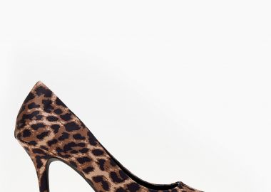Ψηλές μυτερές γόβες με λεπτό τακούνι - Λεοπάρ - Issue - 