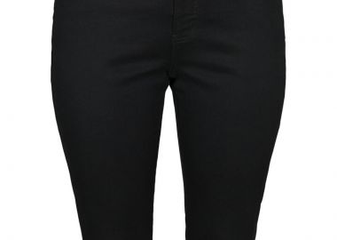 Ψηλόμεσο κάπρι jean σε denim black χρώμα -  - 