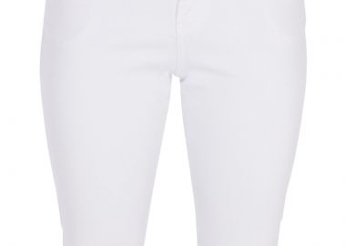 Ψηλόμεσο κάπρι jean σε denim white χρώμα -  - 
