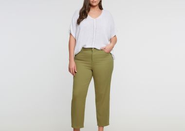 Ψηλόμεσο τζιν mom fit - MAT FASHION - 