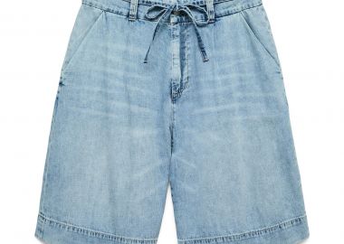 Ψηλόμεσo Τζιν Σορτς με Ζώνη VERO MODA -  - 