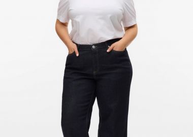 Ψηλόμεσο wide-fit τζιν -  - 