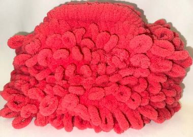 PUFFY CLUTCH BAG ΜΕ ΦΟΔΡΑ (ΦΟΥΞ) - SOU - 