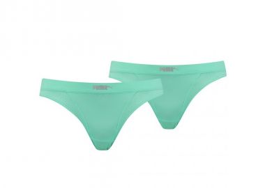 Puma 2 Pack Γυναικεία Slip 2Pack Τιρκουάζ 907632-01 - Puma - 