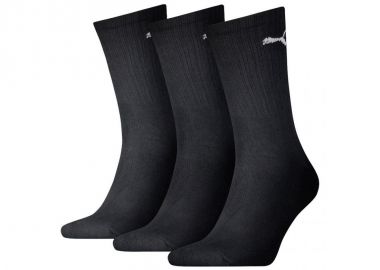Puma 7312-200 Αθλητικές Κάλτσες Μαύρες 3 Ζεύγη - Puma - 