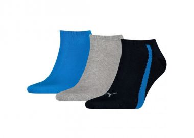 Puma 907951-03 Αθλητικές Κάλτσες Πολύχρωμες 3 Ζεύγη - Puma - 