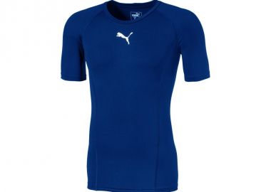 Puma Ανδρικό T-shirt Μαύρο με Λογότυπο 655918-03 - Puma - 