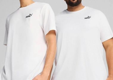 Puma ανδρικό T-shirt με λογότυπο Regular Fit 