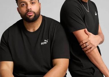 Puma ανδρικό T-shirt με λογότυπο Regular Fit 
