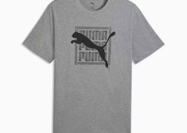 Puma ανδρικό T-shirt με λογότυπο Regular Fit 