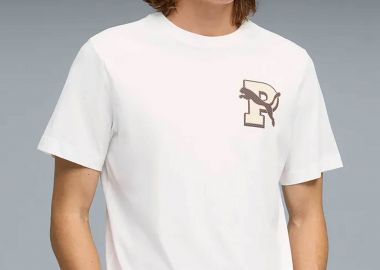 Puma ανδρικό T-shirt με print Regular Fit 