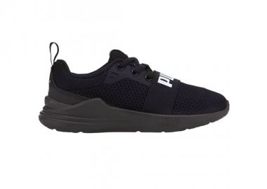 Puma Αθλητικά Παιδικά Παπούτσια Running Wired PS Μαύρα 374216-01 - Puma - 