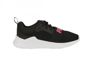 Puma Αθλητικά Παιδικά Παπούτσια Running Wired Run Μαύρα 374216-20 - Puma - 