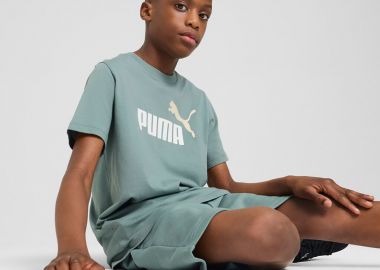 PUMA BOY'S ESS 2 COLOR NO.1 LOGO T-SHIRT ΠΡΑΣΙΝΟ - PUMA - 