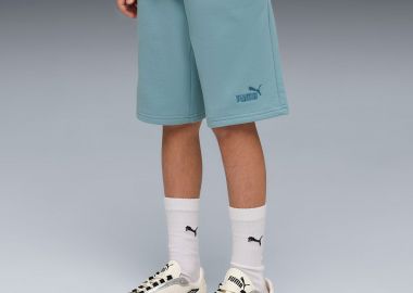 PUMA BOYS ESSENTIALS SMALL NO.1 LOGO SHORTS ΜΠΛΕ - PUMA - 