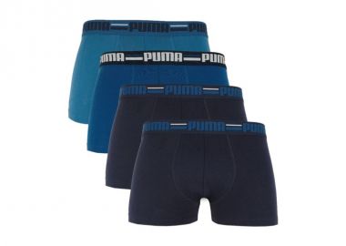 Puma Brand Elastic Men's Boxer Shorts 4Pack NavyBlue 938197 02 - Puma - 