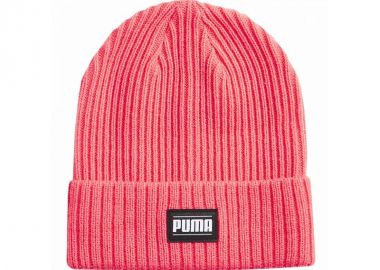 Puma Classic Beanie Ανδρικός Σκούφος με Rib Πλέξη σε Μπεζ χρώμα 024038-07 - Puma - 