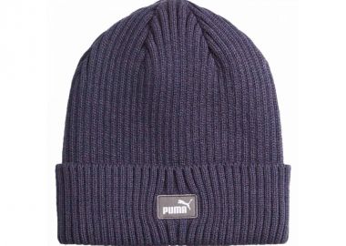 Puma Classic Cuff Beanie Unisex Σκούφος Πλεκτός σε Navy Μπλε χρώμα 024826-02 - Puma - 