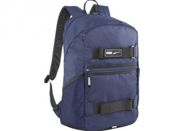 Puma Deck Σχολική Τσάντα Πλάτης σε Μπλε χρώμα 79191-08 - Puma - 