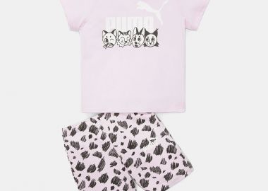 PUMA ESS+ PUMA MATES INFANTS SET ΡΟΖ - PUMA - 