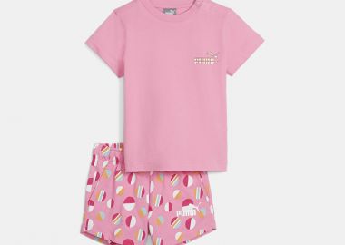 PUMA ESS+ SUMMER CAMP INFANTS SET ΡΟΖ - PUMA - 