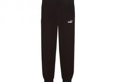 Puma ESS 2 Color No 1 Logo Kids Pants Black 693892 61 - Puma - 