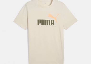 PUMA ESS 2 COLOR NO. 1 LOGO T-SHIRT ΑΣΠΡΟ - PUMA - 