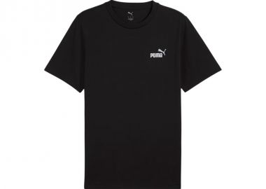 Puma Ess 2 Color Small No 1 Logo Tee Black 684717 01 - Puma - 