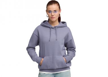 Puma ESS Centered Cat Logo Relaxed Hoodie Purple 692917 65 - Puma - 