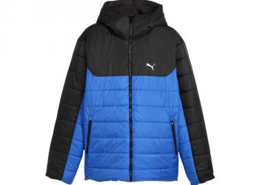 Puma ESS Hooded Padded Men's Jacket BlueBlack 685211 13 - Puma - 