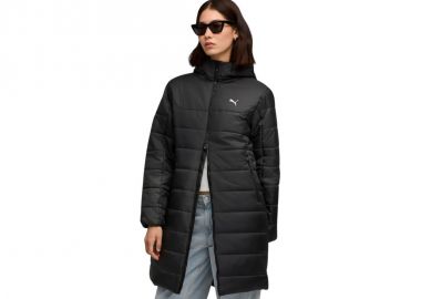 Puma ESS Hooded Padded Parka Women's Jacket Black 685232 01 - Puma - 