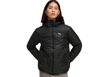 Puma ESS Hooded Padded Women's Jacket Black 685231 01 - Puma - 