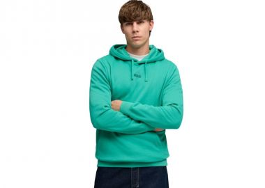 Puma ESS No 1 Logo Centered Hoodie Green 692914 40 - Puma - 