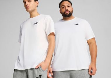 PUMA ESS SMALL NO. 1 LOGO T-SHIRT ΑΣΠΡΟ - PUMA - 