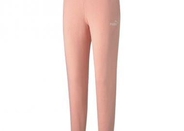 Puma Essential Logo Παντελόνι Γυναικείας Φόρμας με Λάστιχο Πορτοκαλί 586841-26 - Puma - 