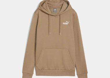 PUMA ESSENTIALS+ EMBROIDERY HOODIE ΚΑΦΕ - PUMA - 