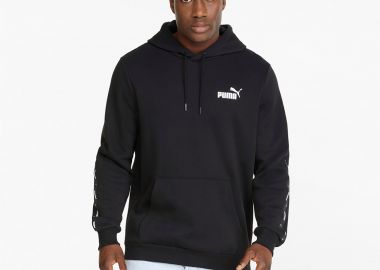 PUMA ESSENTIALS+ TAPE HOODIE ΜΑΥΡΟ - PUMA - 