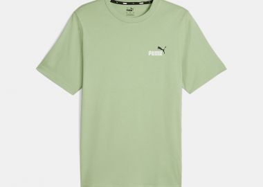 PUMA ESSENTIALS+ TWO-COLOUR SMALL LOGO T-SHIRT ΠΡΑΣΙΝΟ - PUMA - 