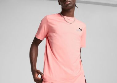 PUMA ESSENTIALS 2 COLOR SMALL NO. 1 LOGO T-SHIRT ΡΟΖ - PUMA - 