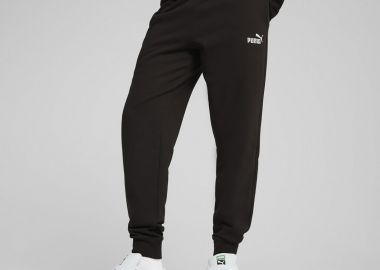 PUMA ESSENTIALS NO. 1 LOGO FLEECE SWEATPANTS ΜΑΥΡΟ - PUMA - 