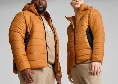 PUMA ESSENTIALS PADDED JACKET ΠΟΡΤΟΚΑΛΙ - PUMA - 