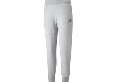 Puma Essentials Ψηλόμεσο Παντελόνι Γυναικείας Φόρμας με Λάστιχο Γκρι 586839-04 - Puma - 