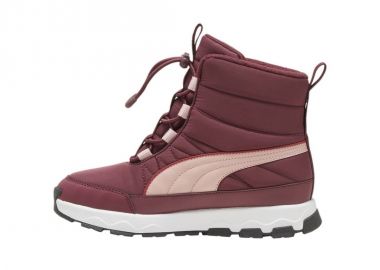Puma Evolve Boot Παιδικές Μπότες Χιονιού Μπορντό - Puma - 