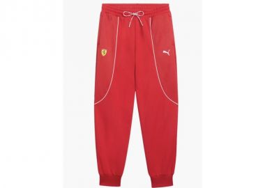 Puma Ferrari Race Sweat Pants CC Rosso Corsa 62094302 - Puma - 