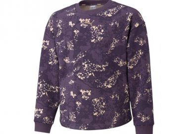Puma Fleece Παιδικό Φούτερ Μωβ 589241-16 - Puma - 