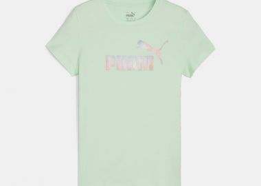 PUMA GIRL'S ESS+ SUMMER DAZE T-SHIRT ΠΡΑΣΙΝΟ - PUMA - 