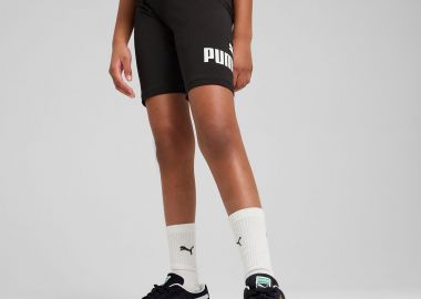 PUMA GIRL'S ESSENTIALS NO. 1 LOGO SHORT LEGGINGS ΜΑΥΡΟ - PUMA - 