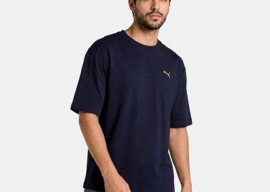 PUMA GRAPHIC BACK T-SHIRT ΜΠΛΕ - PUMA - 